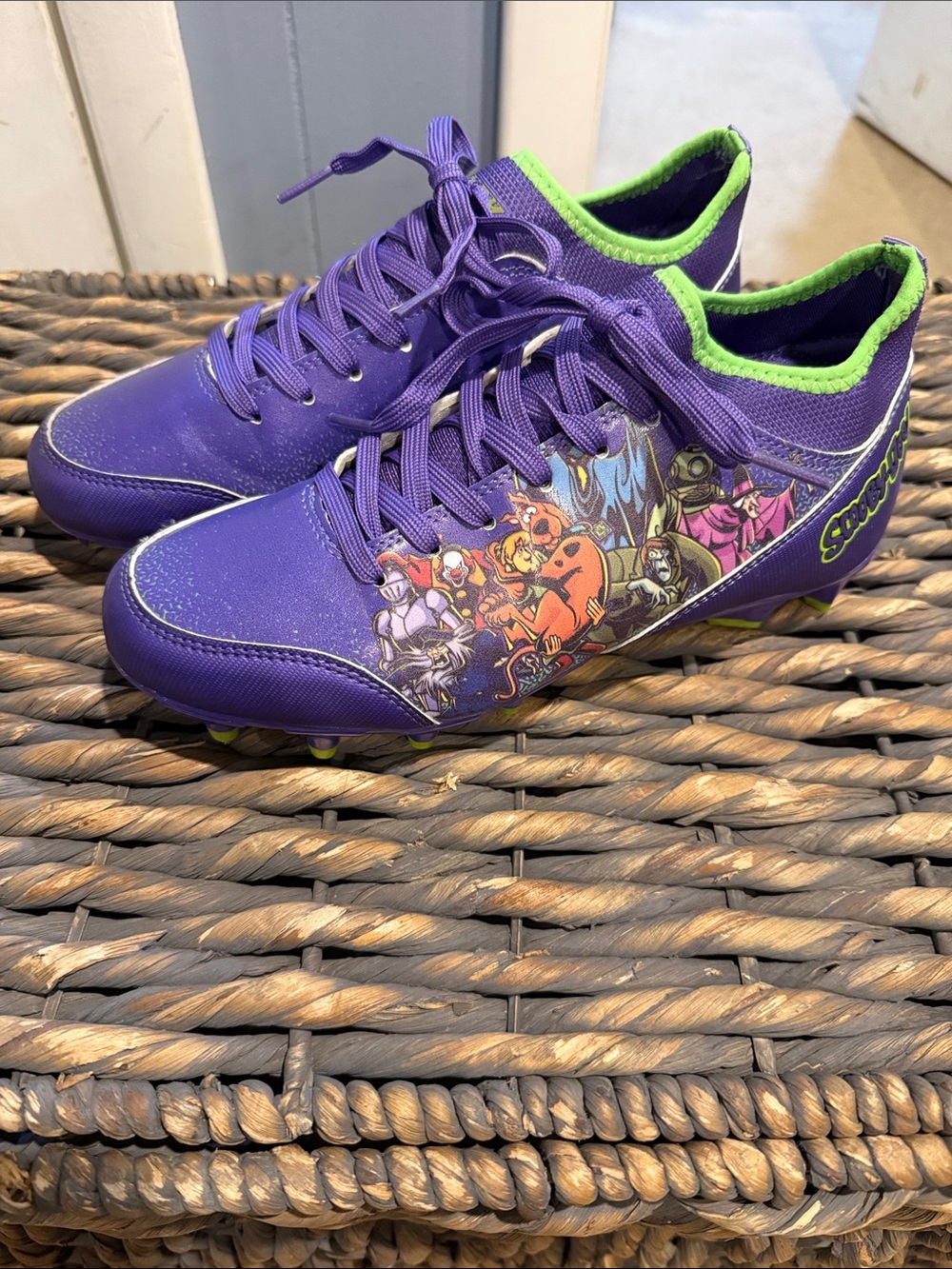 Phenom Elite Scooby Doo football cleats
